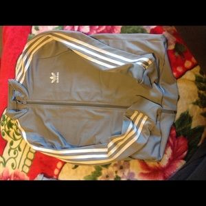 Gray adidas jacket